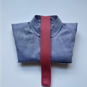 The Tie Bar Knitted Pink Tie